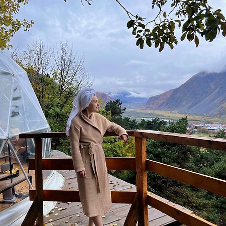 Elia Glamping Hotell Kazbegi Eksteriør bilde