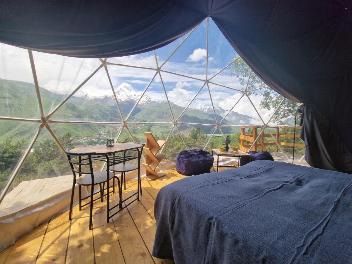 Elia Glamping Hotell Kazbegi Eksteriør bilde