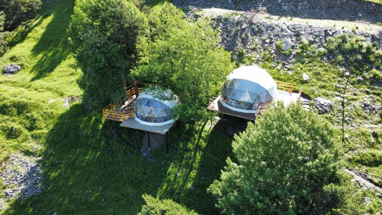 Elia Glamping Hotell Kazbegi Eksteriør bilde