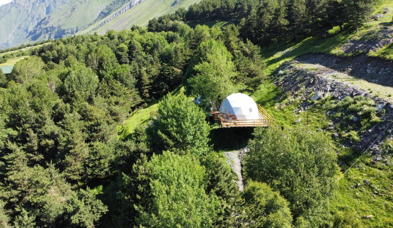 Elia Glamping Hotell Kazbegi Eksteriør bilde