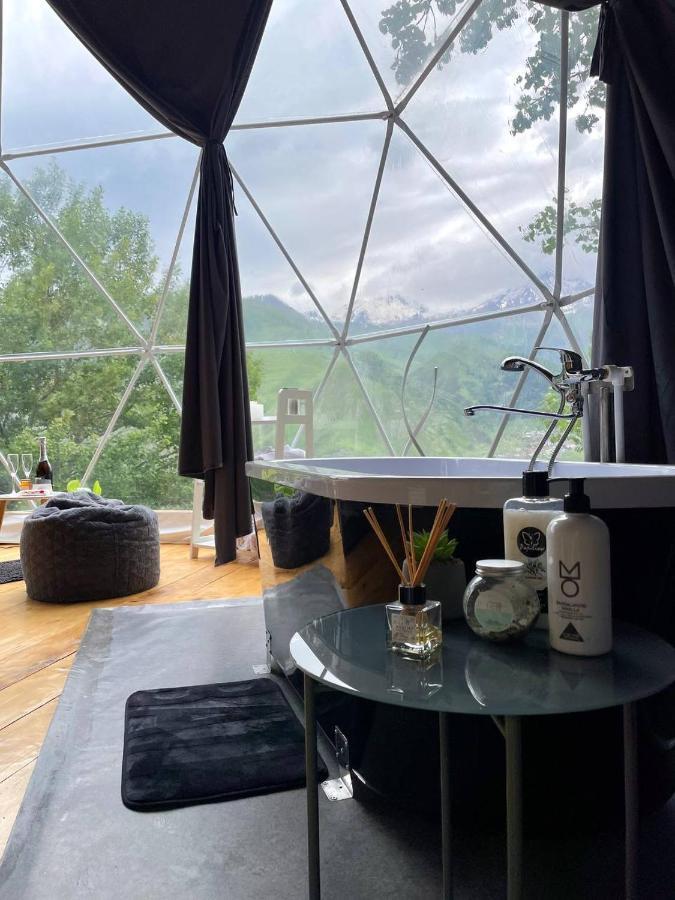 Elia Glamping Hotell Kazbegi Eksteriør bilde