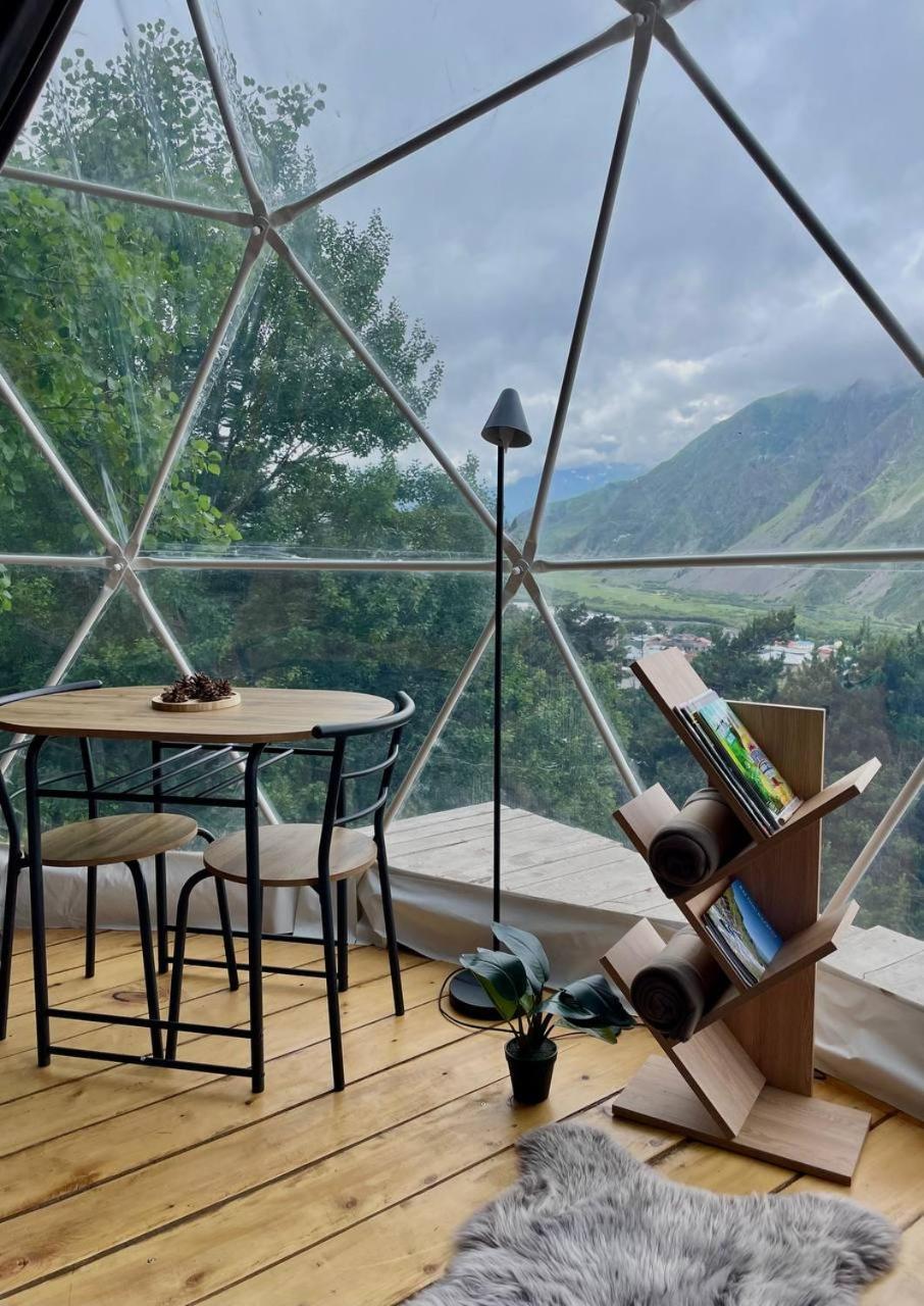 Elia Glamping Hotell Kazbegi Eksteriør bilde