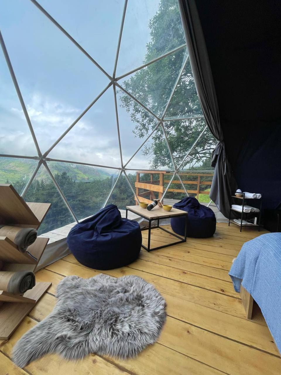 Elia Glamping Hotell Kazbegi Eksteriør bilde