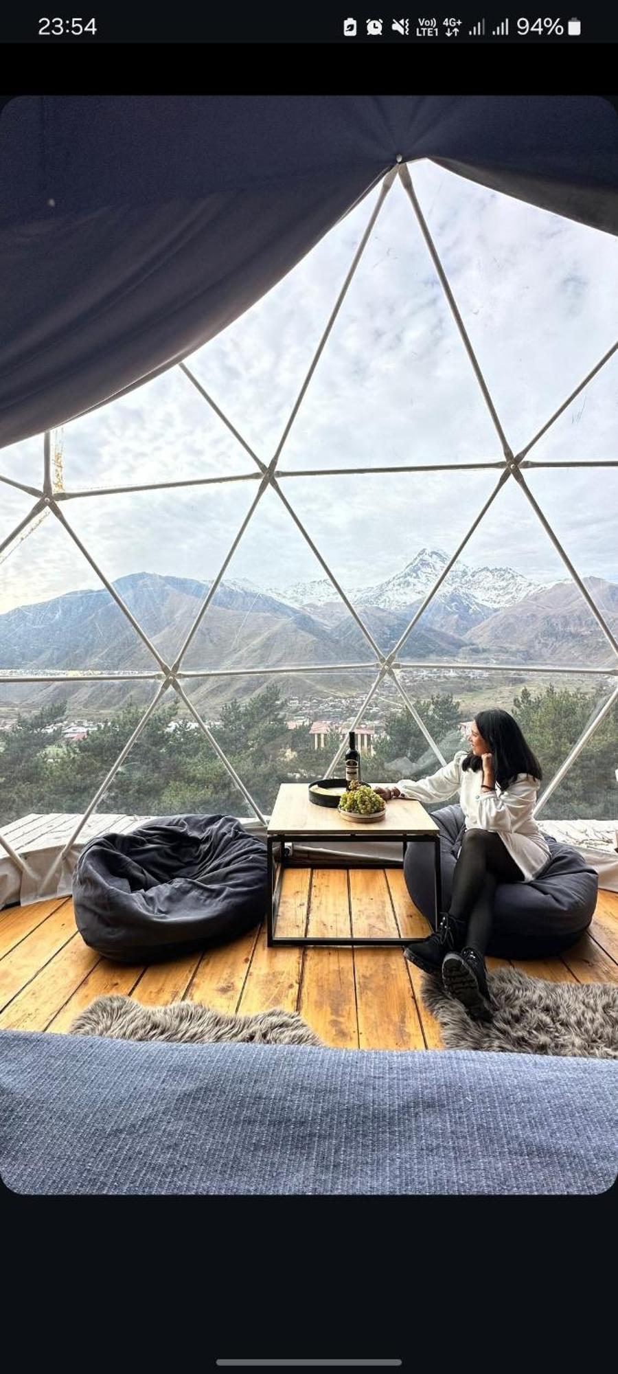 Elia Glamping Hotell Kazbegi Eksteriør bilde