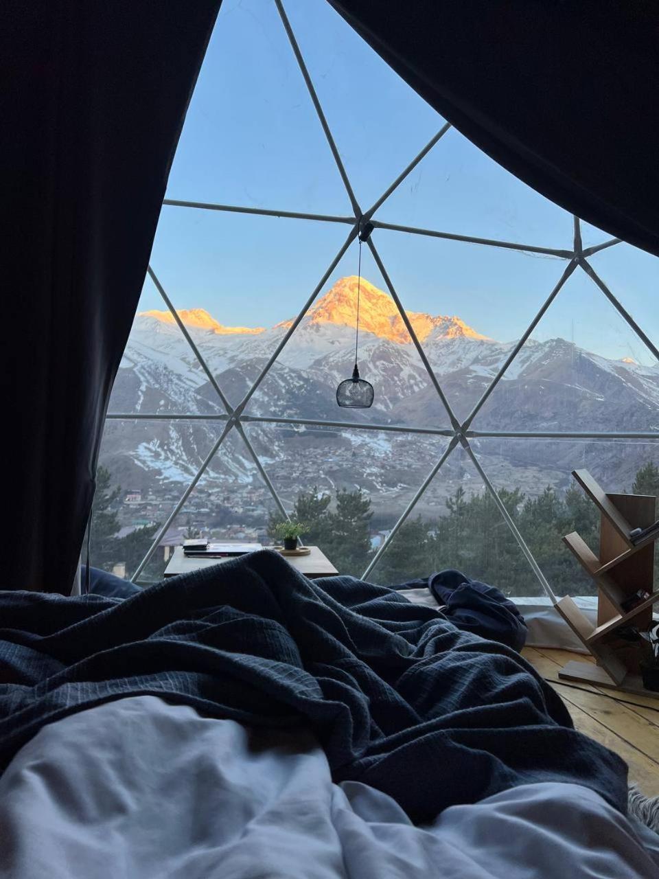 Elia Glamping Hotell Kazbegi Eksteriør bilde