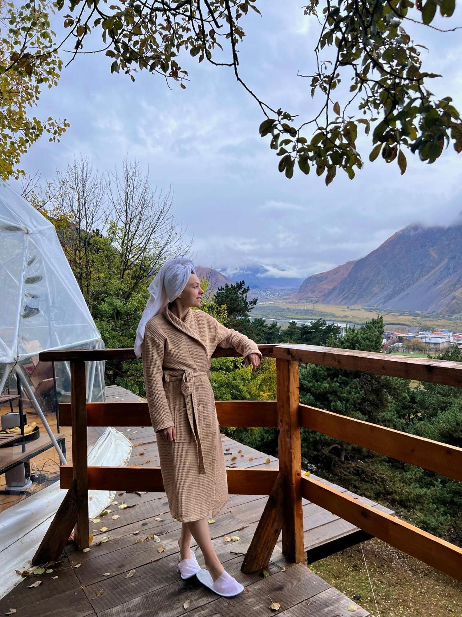 Elia Glamping Hotell Kazbegi Eksteriør bilde