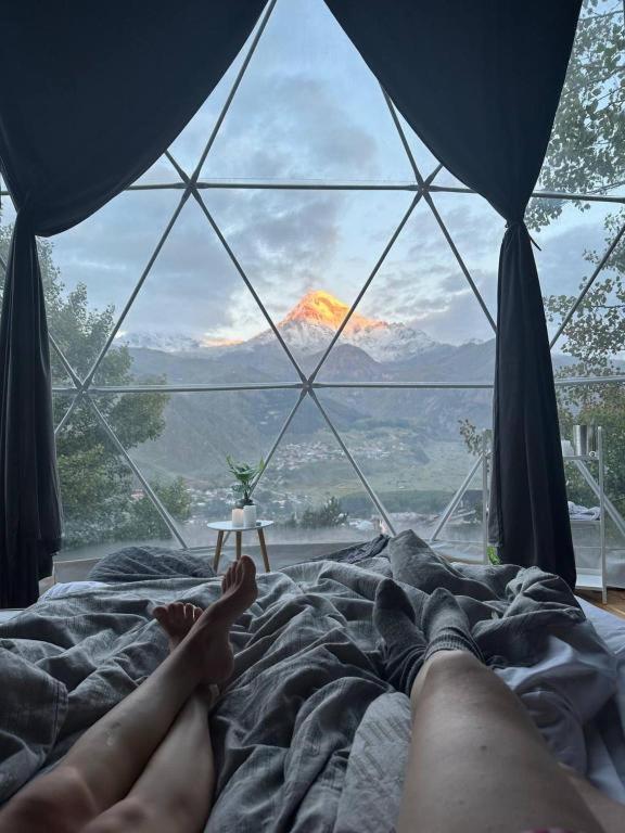 Elia Glamping Hotell Kazbegi Eksteriør bilde