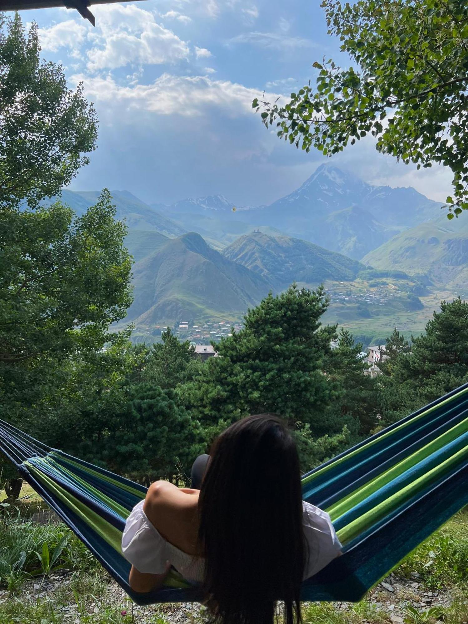 Elia Glamping Hotell Kazbegi Eksteriør bilde